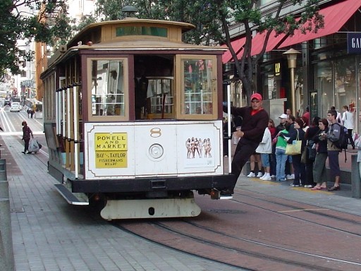 Cable Car 8 (Market/Powell STOP)